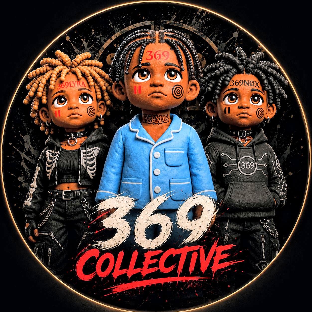 369COLLECTIVE โ 369NรX and 369LYRA, the virtual artists of the collective